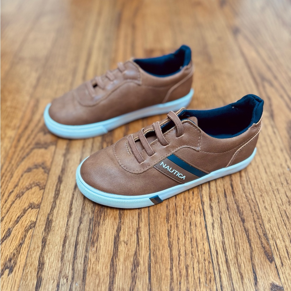 Nautica T Boy fashion slip on sneakers 
Size 12